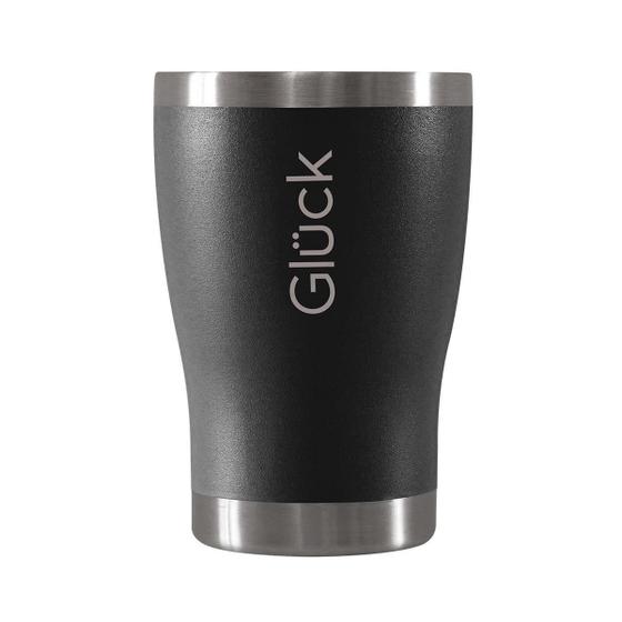 Imagem de Copo Térmico Glck ST Tulipinha 354ml Quente/Frio Black