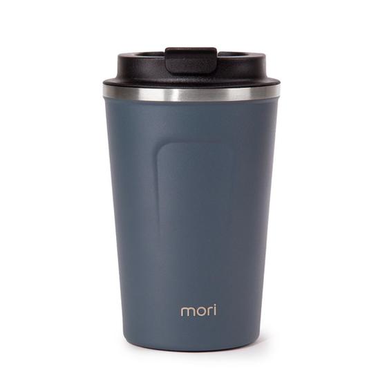 Imagem de Copo Térmico Grande Inox P/ Bebida Café Chá 380ml Quente Gelado - Mori