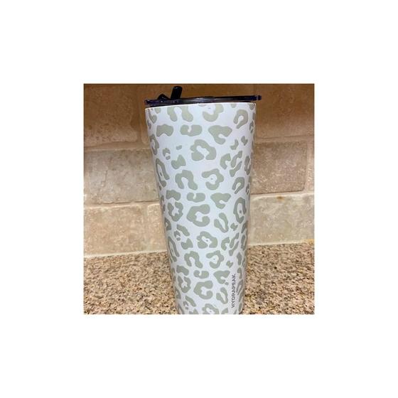 Imagem de Copo Termico Hydrapeak HP-GRANDE-25-Whiteleopard 739ML Branco Leopard