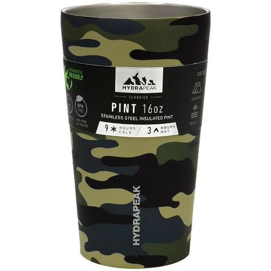 Imagem de Copo Termico Hydrapeak HP-PINT-16-Camo 473ML - Camuflado