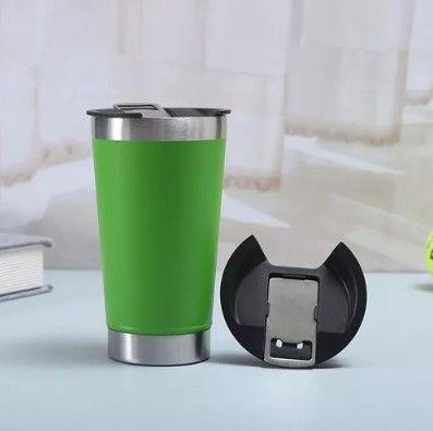 Imagem de Copo Termico Inox 470ml com Abridor