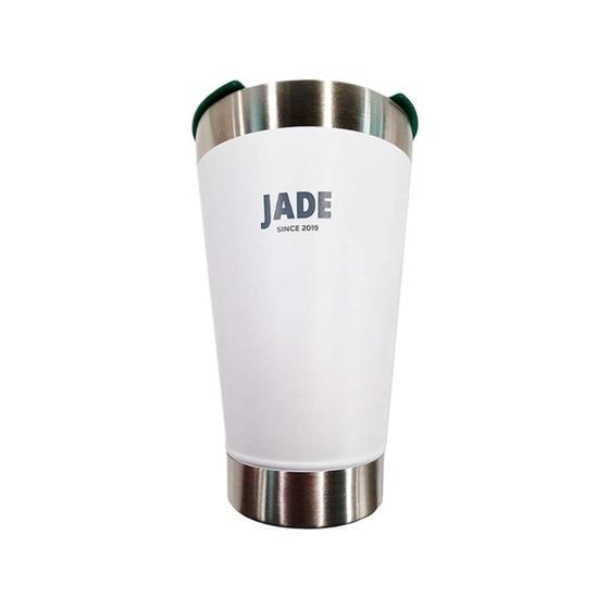 Imagem de Copo Térmico Inox Jade Branco 473ml