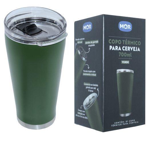 Imagem de Copo Termico Inox P/ Cerveja Trincando Festa Churrasco 700ml