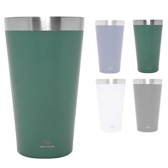 Imagem de Copo Térmico Inox Para Cerveja Parede Dupla 470 Ml - Mimo Style
