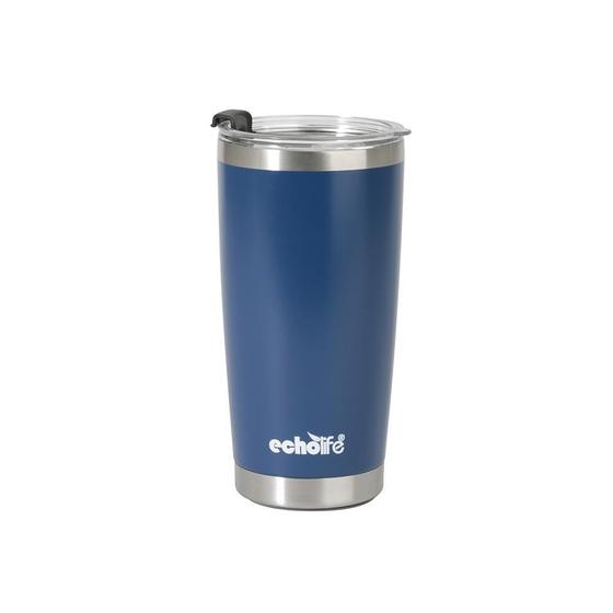 Imagem de Copo Térmico Inox Tampa 580 Ml ul Echolife - Cp0023