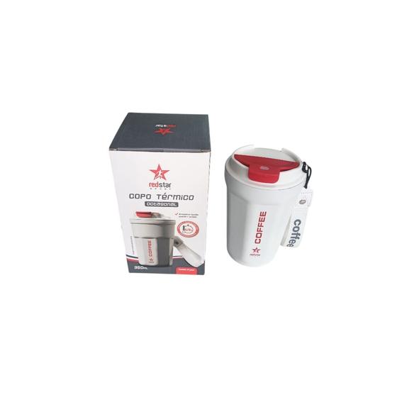 Imagem de Copo  Termico Octagonal Red Star Quente e Frio 350ml