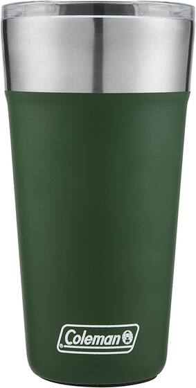 Copo Térmico p/ Bebidas Coleman Aço Inox Verde 590ml