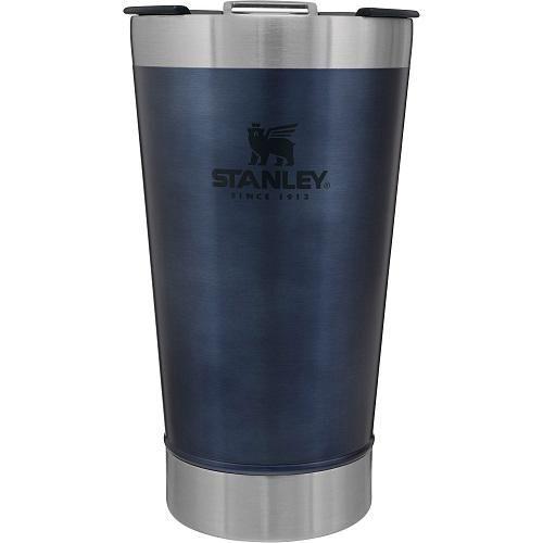 Imagem de Copo Térmico Para Cerveja Com Tampa Azul 473ml Stanley Azul