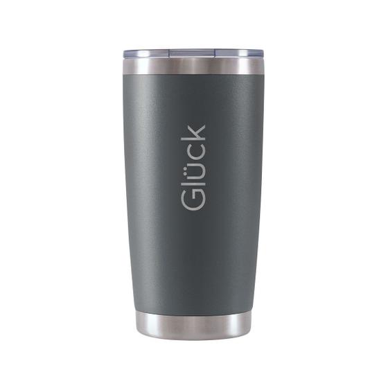 Imagem de Copo Térmico Para Cerveja Com Tampa Lucky 591ml Inox - Gluck