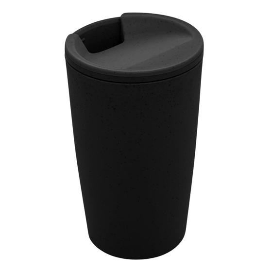 Imagem de Copo Térmico Parede Dupla de Bambu com Tampa 500ml