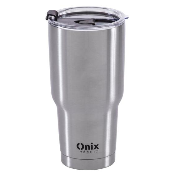 Imagem de Copo Térmico Parede Dupla Em Aço Inox - Onix Termic (870ml)