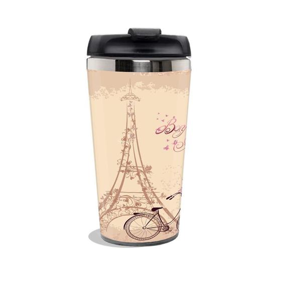 Imagem de Copo Térmico Paris Torre Eiffel Personalizado