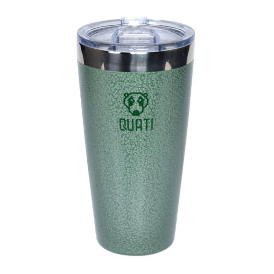 Imagem de Copo Térmico Quati Com Tampa 473ml Verde V2 - Cv2st473ml