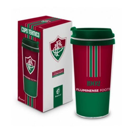 Imagem de Copo Térmico Smart FLUMINENSE  Café Bebidas Presente - Licenciado