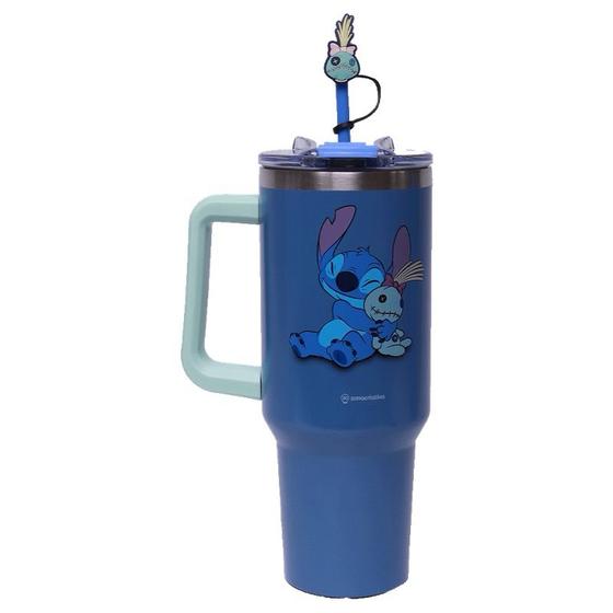 Imagem de Copo Térmico Stitch, Bob Esponja Tumbler com Pingente 1,15l