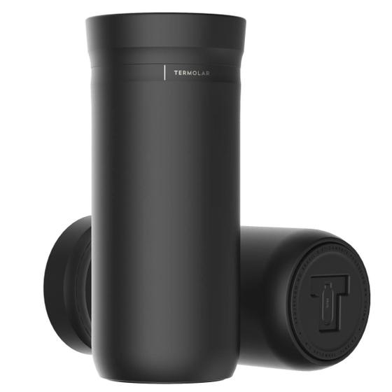 Imagem de Copo Térmico T0311 Preto Hub 380mL Termolar