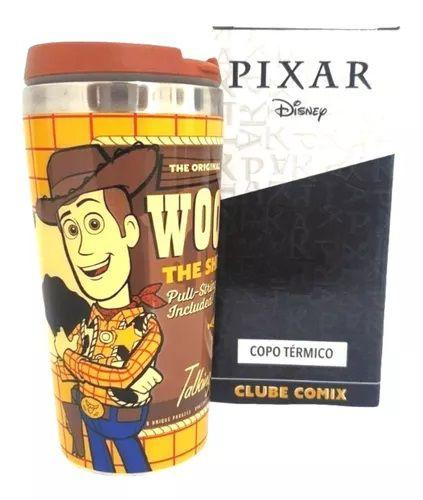 Imagem de Copo Térmico Toy Story Woody Camada Dupla Em Inox 450 Ml