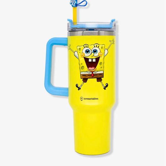 Imagem de Copo Térmico Tumbler 1.150 L Bob Esponja