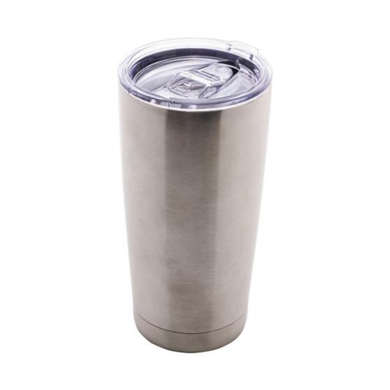 Imagem de COPO TERMICO VIAGEM INOX COM TAMPA PAREDE DUPLA 590ml