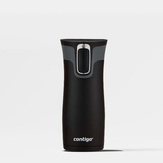 Imagem de Copo Térmico West Loop AUTOSEAL Preto Contigo  473ml