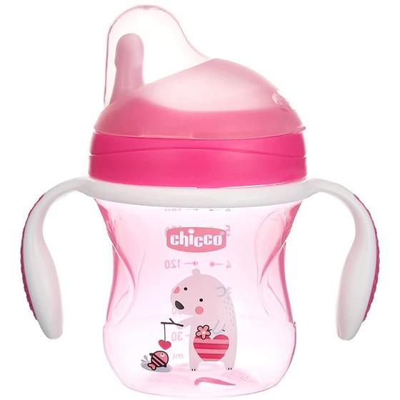 Imagem de Copo Training Cup 200Ml +6M Rosa Chicco