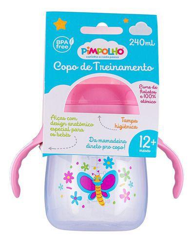 Imagem de Copo Transição Infantil Bebe Bico Silicone Antivazamento