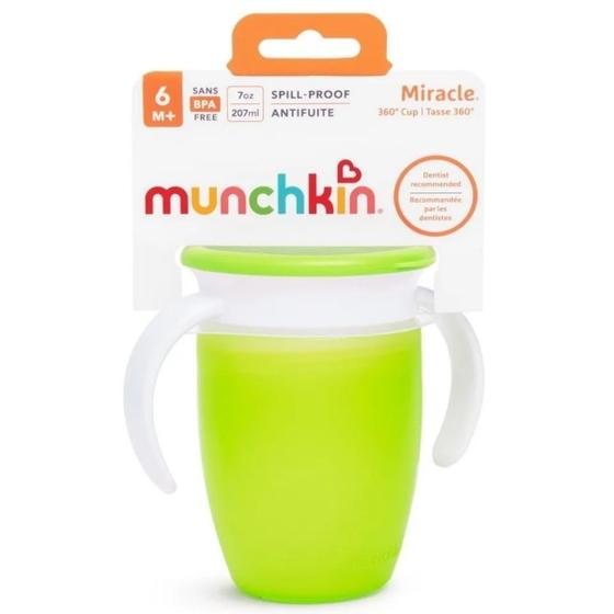 Imagem de Copo Transição Treinamento 360 Infantil Munchkin 207ml Verde