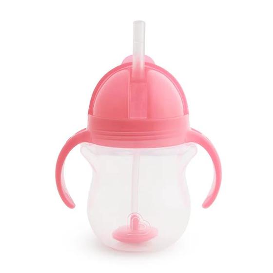 Imagem de COPO TREINAMENTO C CANUDO CLICK LOCK 207ml - ROSA- MUNCHKIN
