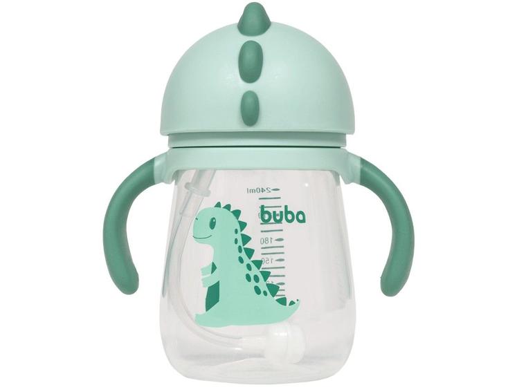 Copo Treinamento com Alça 240ml Buba - Dino Imagem de Copo Treinamento com Alça 240ml Buba