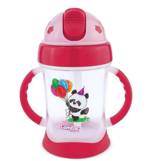 Imagem de Copo Treinamento Happy Panda 250ml (+9M) - Comtac Kids