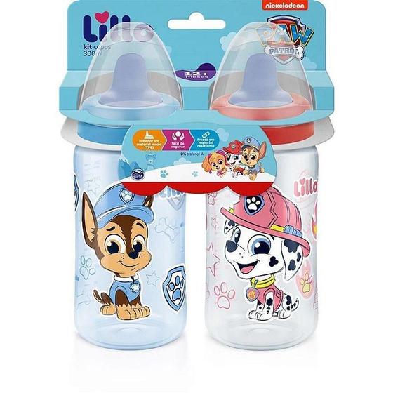 Imagem de Copo Treinamento Patrulha Canina 300Ml Pack Com 2