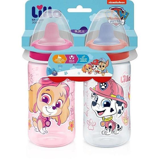 Imagem de Copo Treinamento Patrulha Canina 300Ml Pack Com 2