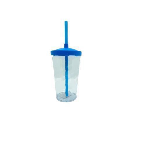 Imagem de Copo Twister Cristal Tampa Colorida 500Ml ul Claro 30Un