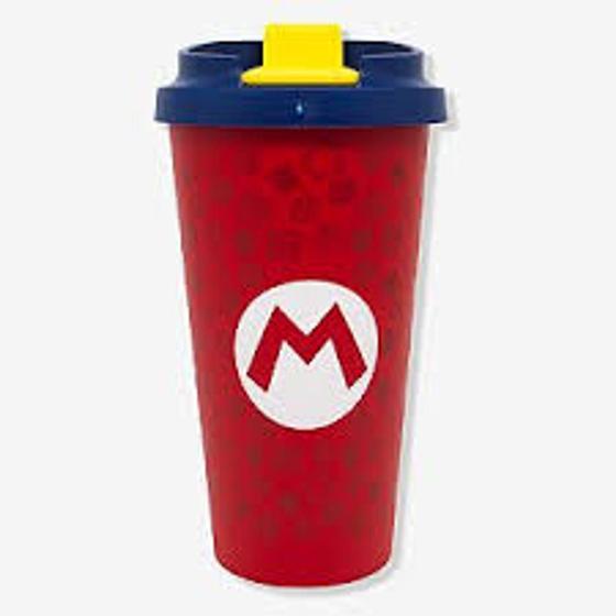 Imagem de Copo viagem bucks 500ml super mario symbol - zona criativa