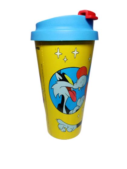 Imagem de Copo Viagem Piu Piu E Frajola 500ml Oficial Clube Comix