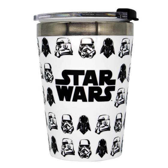 Imagem de Copo Viagem Snap Stormtroopers e Vader Oficial 300 ml Geek