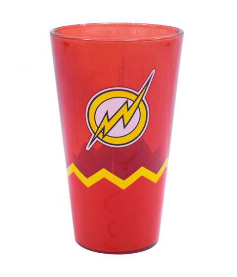 Imagem de Copo Vidro Flash 450Ml Liga Da Justiça