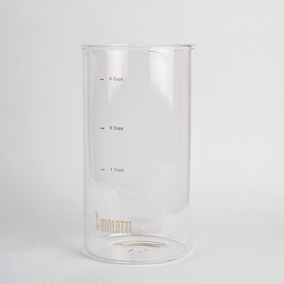 Copo Vidro Reposição French Press Bialetii 1L Prensa Francesa