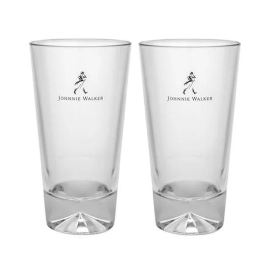 Imagem de Copo Whisky Johnnie Walker Long Drink 450ml Cor Transparente kit com 2 unidades