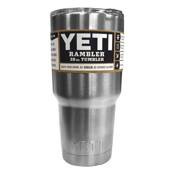 Imagem de Copo YETI Rambler 887ml - Aço Inoxidável com Isolamento a Vácuo