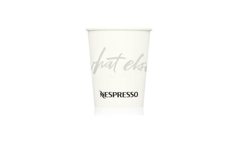 Imagem de Copos de Papel Descartáveis para Nespresso Espresso (240ml) - Pacote com 30 Unidades