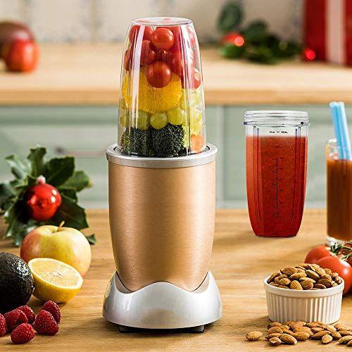 Imagem de Copos de substituição do liquidificador para liquidificador Nutribullet, copos de 32oz e 24oz com tampa flip para ir tampa e tampa plana e junta de borracha, compatível com liquidificadores Nutri Bullet 600W/900W (6 PCS)