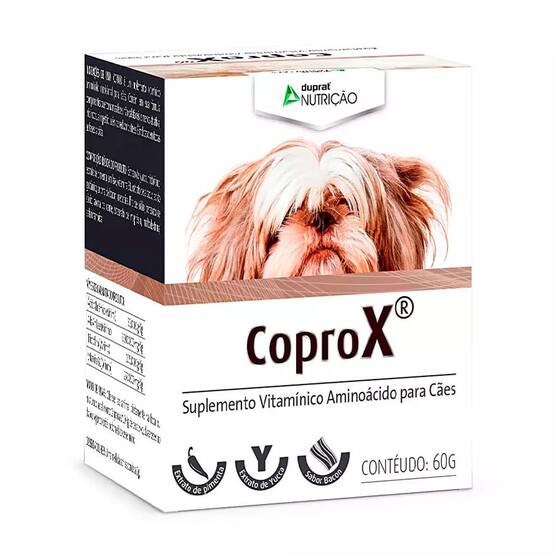 Coprox Coprox 60g Suplemento Vitamínico Aminoácido para cães - Vitaminas e ...