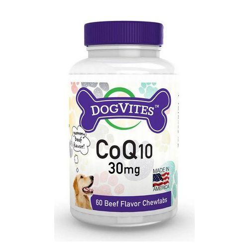 Imagem de COQ 10 para cães 30 mg 60 comprimidos da Health Thru Nutrition (pacote com 4)