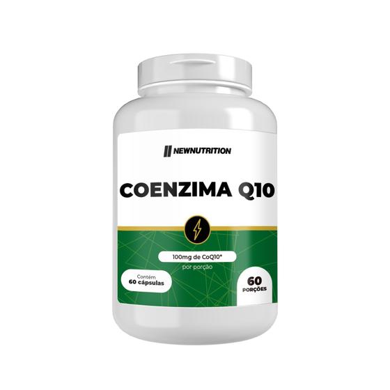 Imagem de CoQ10 Coenzima Q10 100mg 60 Cápsulas NewNutrition