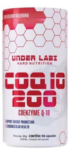 Imagem de Coq10 Coenzima Q10 90 Caps - 200mg Por Cápsula - Underlabz