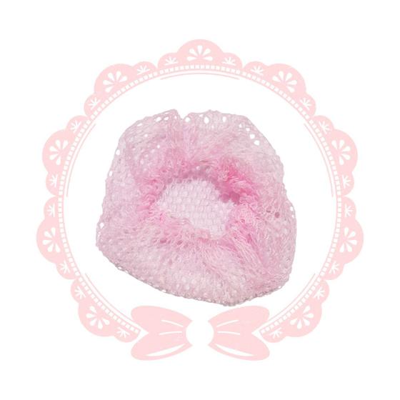 Imagem de Coque de cabelo rede telinha grossa ballet kit 1008 unidades