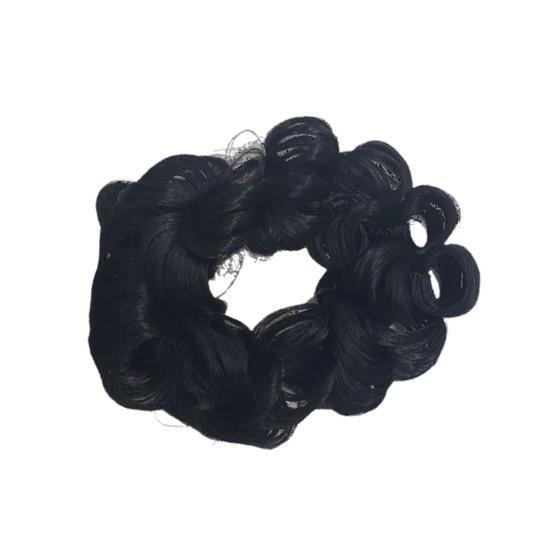 Imagem de Coque Grego Aplique Sintético Rabico coque de cabelo volume
