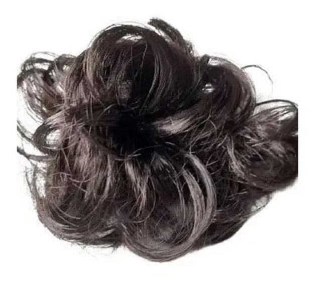 Imagem de Coque Grego Aplique Sintético Rabico coque de cabelo volume