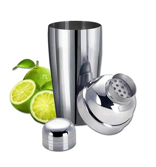 Imagem de Coqueteleira Completa de Inox Bebidas Drinks 500ml